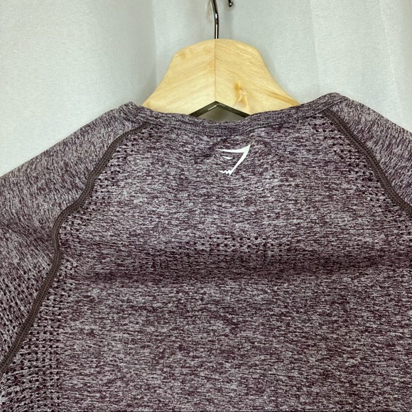 Gymshark Sportswear seamless light purple long sleeves top. - Picture 4 of 6